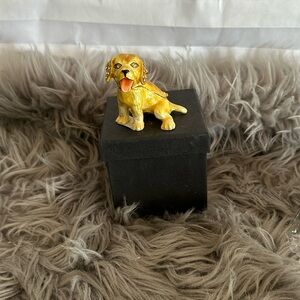 Shasta the Golden Retriever Trinket Box – Artform Fine Collectibles – Dog Lover